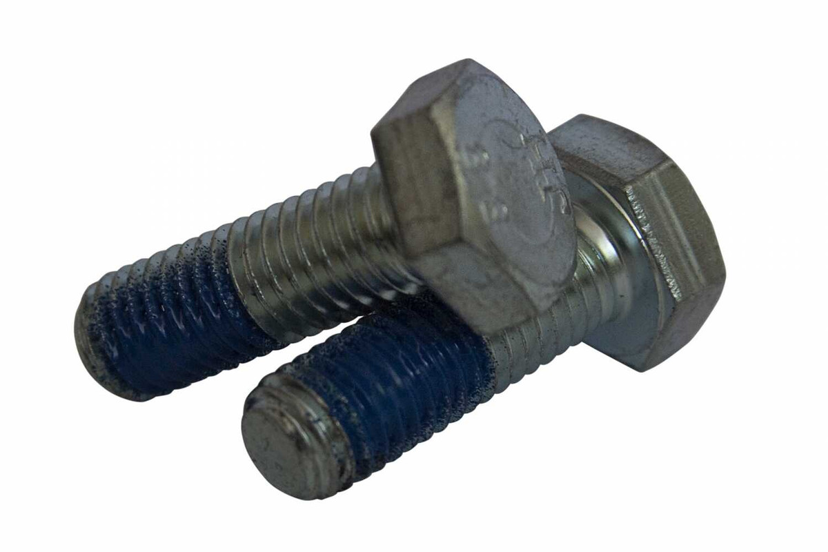 Болт шестигранний M10x30 8.8 цинк, нейлон